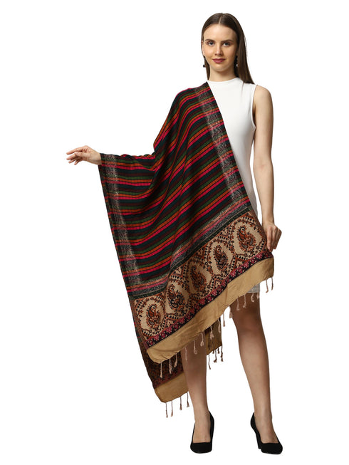 Women's Jamawar Wool Stole